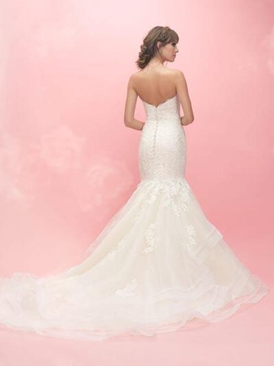 Allure Bridal - 3064, back