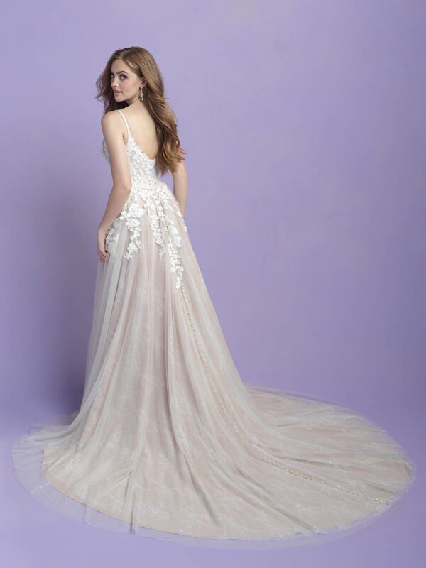 Allure Bridal - 3402, back