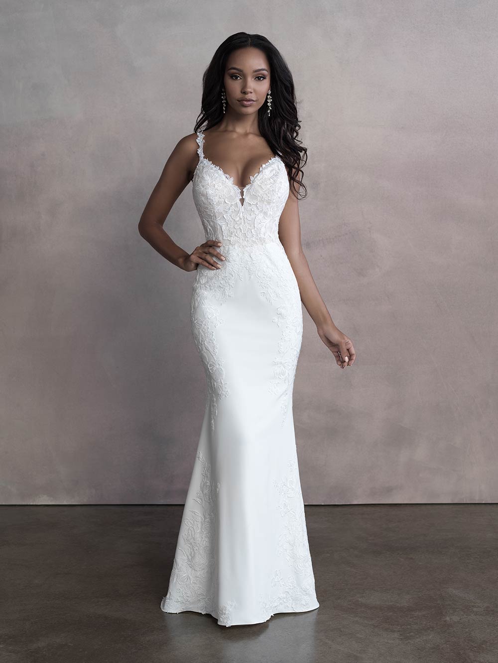 Allure Bridal - 9812, front