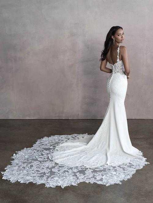 Allure Bridal - 9812, back