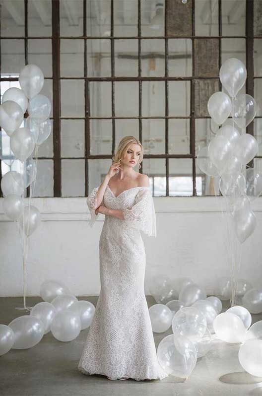 Issa white wedding dress
